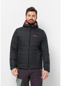 Jack Wolfskin Herren Funktionsjacke "LAPAWA INS HOODY M", grau, Gr. M, OBERSTOFF 100% POLYAMID FUTTER 100% POLYESTER FÜLLUNG 100% POLYESTER, Jacken