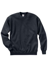 Herren Sweatshirt, schwarz, Gr. 4, Fruit of the Loom, unifarben, 80% Baumwolle, 20% Polyester, Sweatshirts