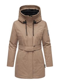 Navahoo Damen Winterjacke "Eishauch 14", grau, modisch, Gr. XL, Obermaterial: 55% Nylon 45% Baumwolle; Innenfutter: 100% Polyester; Wattierung: 100%