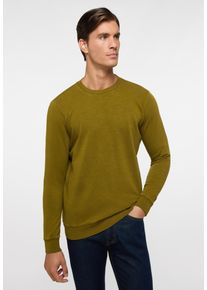 Eterna Herren Sweatshirt, grün, casual, Gr. L, 100% Baumwolle (davon 20% recycelt), Sweatshirts