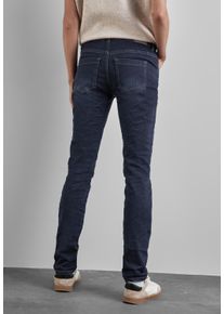 Street One Damen Comfort-fit-Jeans, blau, casual, Gr. 34, unifarben, Jeans, 71% Baumwolle, 27% Polyester, 2% Elasthan, Jeans, aus Baumwolle mit