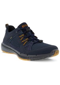 Ecco Herren Sneaker "TERRACRUISE 2 M", Gr. 42, blau, Textil, Lederimitat, sportlich, Schuhe, mit GORE-TEX