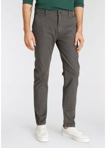 Levi's LEVI'S Herren Chinohose "LE XX CHINO SLIM TAPER", grau, casual, Gr. 36, Web, Obermaterial: 98% Baumwolle, 2% Elasthan, Hosen, mit Markenlogo