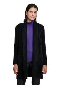 Betty Barclay Damen Strickjacke "Betty Barclay Strickmantel mit Kragen", schwarz, casual, Gr. 36, Strick, Obermaterial: 92% Polyamid, 8% Polyester.,