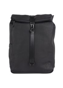 Harbour 2nd Damen Tagesrucksack "Mailand", schwarz, Polyurethane, Rucksäcke, Freizeitrucksack Arbeitsrucksack aus wasserfestem PU