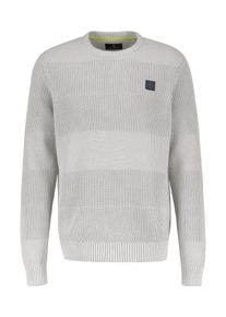 Lerros Herren Strickpullover "Lerros Herren Pullover in Strukturstrickqualität", weiß, Gr. S, 100% Baumwolle, Pullover