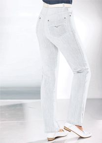 Casual Looks Damen 5-Pocket-Jeans, weiß, Gr. 80, unifarben, 98% Baumwolle, 2% Elasthan, Jeans