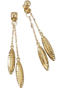 Firetti Damen Paar Ohrstecker "Schmuck Geschenk Gold 375 Ohrschmuck Ohrringe Zapfen", Gelbgold 375, gold, Gelbgold 375, Ohrringe