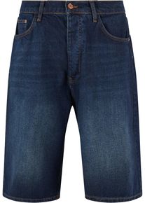 Rocawear Herren Stoffhose "Rocawear Herren Rocawear FRI Baggy Fit Jeansshort", blau, Gr. 42, unifarben, 100% Baumwolle, Hosen