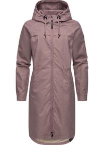 Ragwear Damen Outdoorjacke "Belinka", lila, Basic, Gr. L, Obermaterial: 100% Polyester, Innenfutter: 100% Polyester, Jacken, Wasserdichte lange und