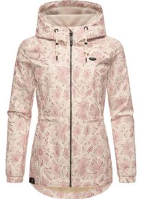 Ragwear Damen Outdoorjacke "Dankka Spring", rosa, feminin, Gr. 4XL, Außenmaterial: 100% Polyester, Innenfutter: 100% Polyester, Jacken, Wasserdichte