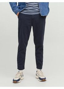Jack & Jones JACK & JONES Herren Chinos "JPSTACE JJHARLOW CHINO NOOS", blau, modisch, Gr. 36, unifarben, Web, Obermaterial: 98% Baumwolle, 2% Elasthan, Hosen