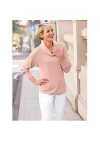 Rollkragenpullover Casual Looks "Pullover" Gr. 36, beige (puder) Damen Pullover