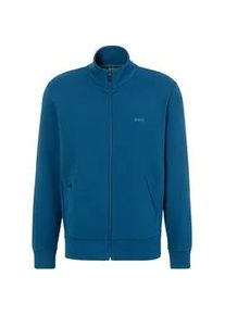 Sweatjacke BOSS Green "Skaz" Gr. XXL, blau (open blau494) Herren Sweatjacken mit Druck