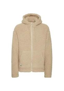 Sweatjacke 11 Project "Fellimitatjacke PRDaag" Gr. XL, beige (oatmeal) Herren Sweatjacken