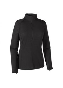 Patagonia Capilene Thermal Weight Zip Neck Kunstfaserunterwäsche Damen (Gr S |schwarz)