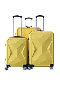 Reisekoffer ABS-03 Koffer 3-teilig Hartschale Trolley Set