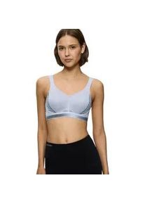 Sport-BH triaction by Triumph "Triaction Cardio Flow P EX" Gr. 90, Cup E, grau (platinum) Damen BHs der leichteste Sport-BH Welt, Basic Dessous