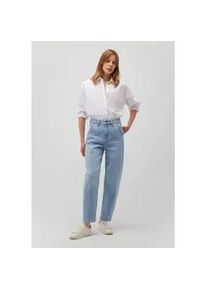 Tapered-fit-Jeans Mavi "LAURA" Gr. 26, Länge 29, blau (it brushed denim) Damen Jeans Pleated Baggy Pants