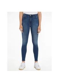 Skinny-fit-Jeans Tommy Jeans "SYLVIA HR SUPER SKNY" Gr. 28, Länge 30, blau (new niceville mid blau) Damen Jeans Hochwertige Materialien für einen bequemen und perfekten Sitz.