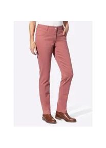 5-Pocket-Jeans Casual Looks Gr. 42, Normalgrößen, rot (rosenholz) Damen Jeans