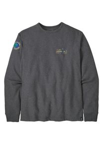 Patagonia LW Unity Fitz Wildrise Crew Pullover Herren (Gr XL |grau)