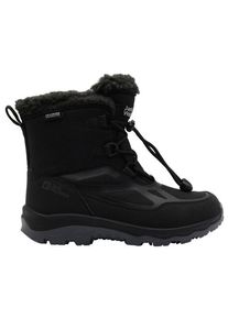 Jack Wolfskin Vojo Shell XT Texapore Mid Winterschuhe Kinder Winterwandern (Gr 31 |schwarz |wasserdicht)