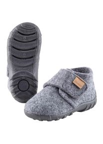 Sterntaler Hausschuh Uni H&uuml;ttenschuhe Kinder Alltag (Gr 26 |grau)