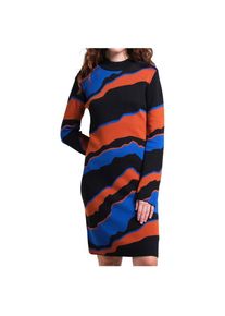 Kleid DEDICATED Dress Lo Pepita Cats Damen (Gr S |bunt)