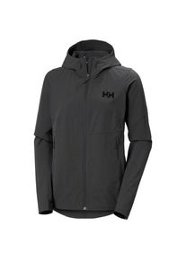 Helly Hansen Blaze Softshell Hood Softshelljacke Damen (Gr L |schwarz/grau)
