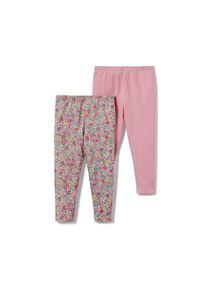 Tchibo 2 Kleinkind-Leggings - Rosa - Kinder - Gr.: 86/92