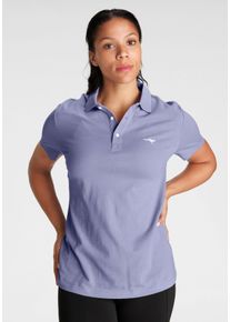 Kangaroos Große Größen Poloshirt Gr. 40/42 lila für Damen