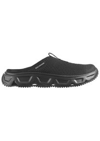Salomon Reelax Slide 6.0 Sandalen Damen Alltag (Gr 39 1/3 |schwarz/grau)