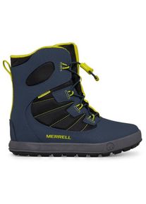Merrell Snow Bank 4.0 Waterproof Winterschuhe Kinder Freizeit (Gr 34 |blau |wasserdicht)