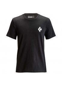 T-Shirt Black Diamond S/S Equipment For Alpinist Tee Herren (Gr XS |schwarz)