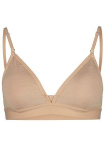 Icebreaker Siren Bra Sport-BH Damen Trailrunning (Gr M |beige)