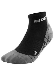 CEP CEP Light Merino Socks Hiking Low Cut V3 Wandersocken Damen (Gr IV |schwarz/grau)