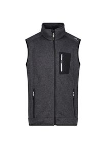 CMP Vest Jacquard Knitted Fleeceweste Herren (Gr 52 |grau)