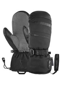 Reusch Damen Fäustlinge "Advanced Heat R-TEX XT Mitten", schwarz, sportlich, Gr. 9,5, mehrfarbig, 75% Polyester, 15% Ziegenleder, 10% Rindsleder,