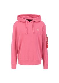 Herren Hoodie "Alpha Industries Men - Hoodies X-Fit Hoodie", rot, Gr. S, Alpha Industries, Obermaterial: 80% Baumwolle, 20% Polyester, Sweatshirts