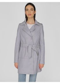 Maze Damen Langjacke "Culima", blau, Gr. XL, Obermaterial: 100% Lammleder / Futter: 100% Polyester, Jacken