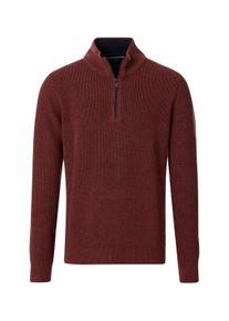 Casamoda Herren Troyer "Casamoda Troyer uni", orange, Gr. L, 60% Baumwolle, 40% Polyacryl, Pullover