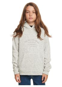Quiksilver Kinder Kapuzensweatshirt "Keller", grau, Gr. 14, 100% Polyester, Sweatshirts