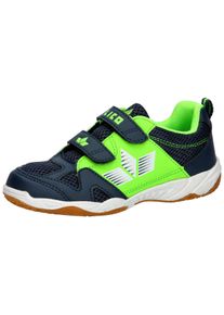 Lico Kinder Hallenschuh "Sportschuh Sport V", Gr. 27, blau, Synthetik, Schuhe