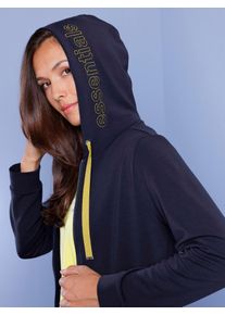 Damen Langjacke, CREATION L PREMIUM, Gr. 36, blau, 60% Modal, 35% Polyester, 5% Elasthan, unifarben, Jacken