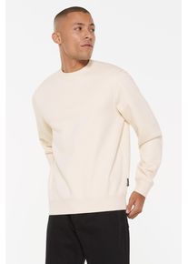 Harlem Soul Herren Sweater, beige, casual, Gr. XXL, unifarben, Material: 65% Baumwolle, 35% Polyester, Sweatshirts, mit weicher Innenseite