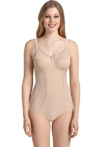 Damen Miederbody "Komfort-Korselett", beige, elegant, Gr. 105, ANITA SINCE 1886, clean, Stoff, Obermaterial: 60% Polyamid, 40% Elasthan, Bodies,