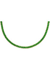 Fossil Damen Kette ohne Anhänger "Schmuck Geschenk Edelstahl Halskette Heritage, JA7270710, JA7271040", Edelstahl, L: 45,5cm B: 2,5mm, gold,