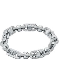 Michael Kors Damen Armband "Schmuck Geschenk Metall Armkette Premium Astor Link, MKJ8403CZ040", Metall, silber, Metall, Armbänder, mit Zirkonia