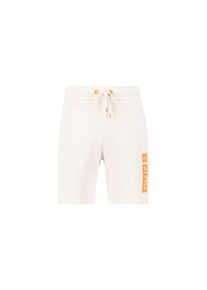 Herren Shorts "Alpha Industries Men - Shorts Alpha Puff Print Short", weiß, Gr. L, Alpha Industries, Obermaterial: 80% Baumwolle, 20% Polyester, Hosen